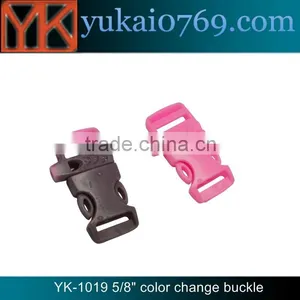 Yukai 5/8" Plastic Ribbon Buckle/quick Release Whistle Buckle/survival Whistle Buckle thumbnail-3