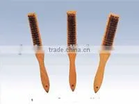 Beavertail Handle Brass Wire Brush Polish Brush thumbnail-1