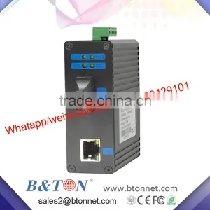 1000M 1Fiber Port With 1RJ45 Fiber Converter Industrial Type thumbnail-1