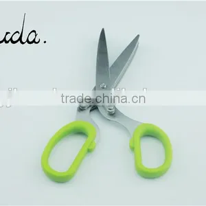 Multifunction 5 Blade Stainless Steel Herb Scissor/ Kitchen Scissors BD-S1622 thumbnail-1