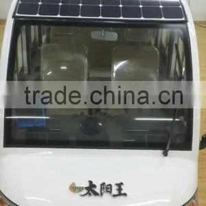 60V 1200W Electric Rickshaws&scooter,motorcycle New Designed Arc Solar Energy Electric Car thumbnail-1