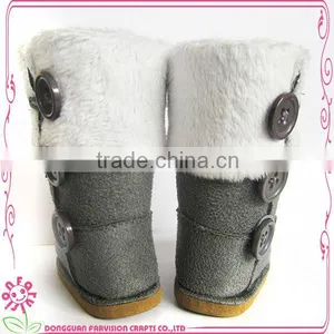 Warmly Doll Boot With Button Decorations thumbnail-3