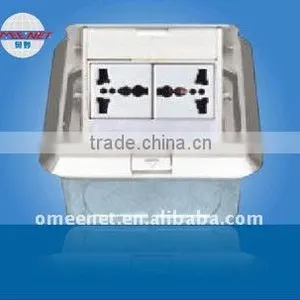 Square Panel High Quality 2gang Multifunctional Floor Socket thumbnail-1