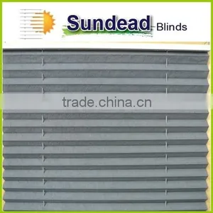 2015 Hot Sale High Quality Pleated Blinds /Polyester Fabric Pleated Blinds /plissee Blinds thumbnail-4