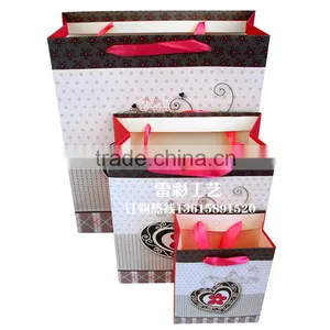 High Quality Luxury Paper Shopping Bag thumbnail-1