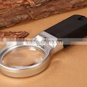 3x Illumianted Hand Held Foldable Magnifying Glass Desk Magnifier With LED Light thumbnail-3