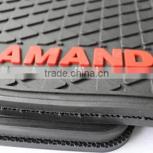 2016 Customized New Full Set Position 3D PVC Rubber Car Floor Mats For VW LAMANDO thumbnail-3