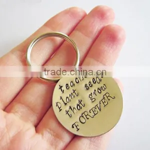 Customized Retirement Gift Teacher Keychain With Logo thumbnail-2