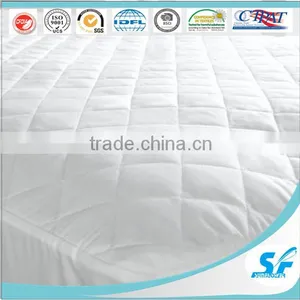 Mattress Pad Cover Fitted Quilted Queen 60"x80" Stretches to 18" Deep thumbnail-1