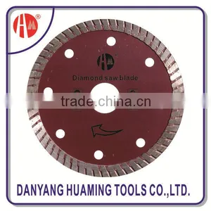 Turbo Saw Blade for Cutting Building Materials, Like Concrete thumbnail-1