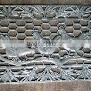 Cast Iron Metal Doormat Rectangle thumbnail-4
