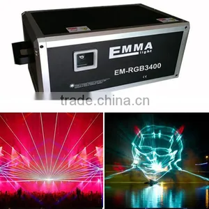 40W RGB Laser Light/ ILDA Moving Head Laser Light/ Laser Show System thumbnail-1
