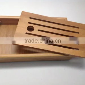 Bamboo Tea Tray Mini Size 2015 Nwe Arrival Bamboo Traditional Chinese Tea Tray Quality Choice thumbnail-2