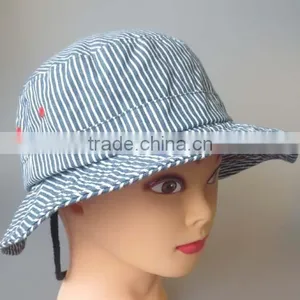 100% Cotton Striped Pattern Bucket Hat,cool Bucket Hats,polo Cotton Bucket Hat thumbnail-1