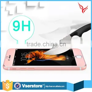 2016Full Cover Granular 9H Hardness Tempered Glass for Iphone6 6s 0.33mm Carbon Fibre Color Tempered Glass Screen Protector thumbnail-3