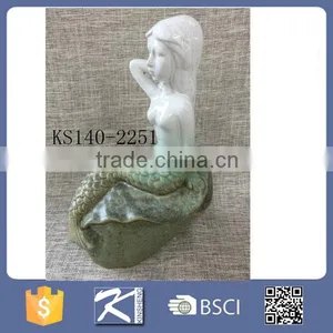 Creative Design Gradient Color Porcelain Home Decorative Mermaids thumbnail-4