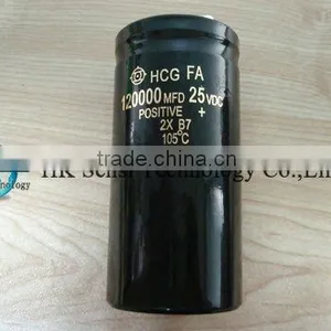 HITACHI HCGFA 120000MFD 25VDC New & Original Aluminum Electrolytic Capacitor thumbnail-1