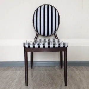 Wholesale Upholstered Wooden Oval Back Dining Chair Modern HB-683 Quality Choice thumbnail-3