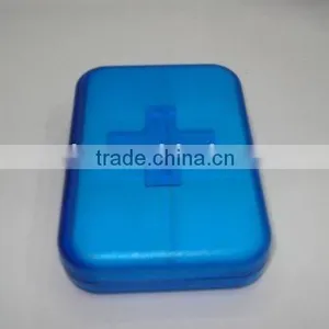 6 Compartment Pill Box Medicine Box thumbnail-1