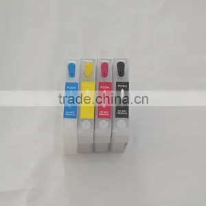 T1281-T1284 Refillable Ink Cartridge For Epson S22 SX125 SX130 SX235W SX420W SX430W SX440W SX425W SX435W SX445W BX305F SX230 thumbnail-1