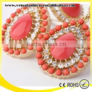 Artificial Jewellery in Delhi Diamonds Design Alloy Resin Earring thumbnail-4