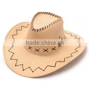 Cheap New Style Crochet Cowboy Hats Made In Mexico thumbnail-3