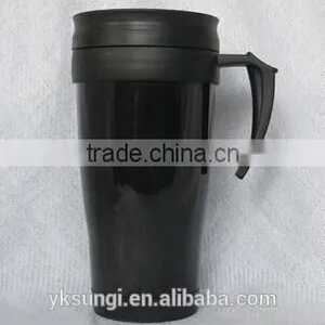 Double Plastic Tumbler Travel Mug thumbnail-1