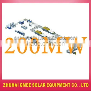 200MW Automatic Solar Panel Manufacturing Line With Convery System thumbnail-1