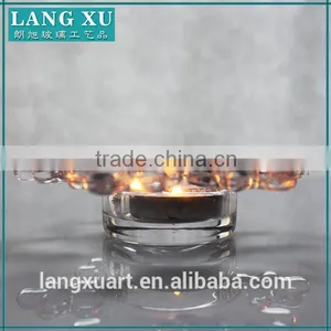 LX-Z183 Snow Flake Wholesale Crystal Candle Holders Wedding Table Decorations thumbnail-2