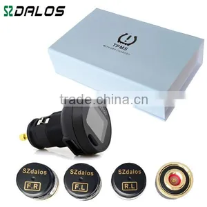 Car Diagnostic Tool Cigarette Lighter Charging Tyre Pressure Control System Car Tpms Bluetooth thumbnail-1