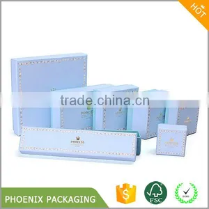 Custom Logo Printed Paper Jewelry Gift Box , Ring Box, Necklace Box thumbnail-1