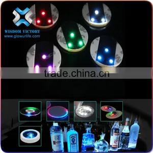 Wedding Favors Gifts Fashional Custom UV Black Light New Popular Coaster,led Sticker thumbnail-2