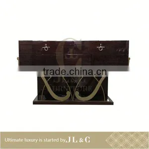 JB71-05 2 Layer Simple Tea Table Shelf With Solid Wood in Living Room From JL&C Furniture Designs 2014 thumbnail-1