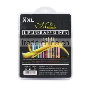 12pcs/lot Sharpener Long Lasting Waterproof Lip Liner Eyeliner Pencil Better Than Menow thumbnail-5