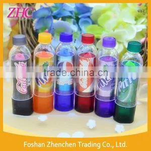 Cola Shape Cute Tube Magic Lip Balm Color Change Lipstick 24pcs per Lot Moisture Lip Balm thumbnail-1