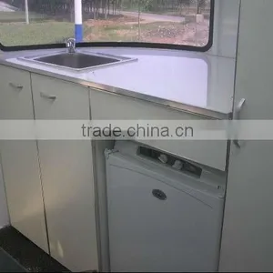 3 Horse Trailer Angle Deluxe Camper Trailer thumbnail-5