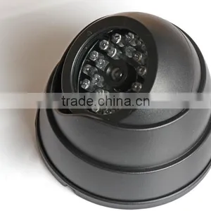 Black Fake Dummy Camera Security Camera With LED Flashing Lights for Property Security Use thumbnail-3