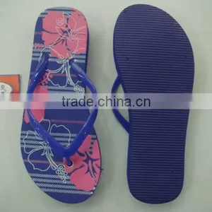 663 LOULUEN Custom Lady Wedge Heel Slippers Flip Flops For Women Wholesale thumbnail-2