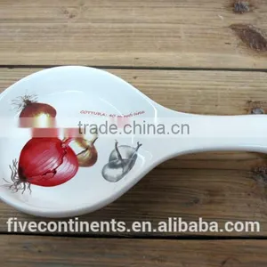 Ceramic Kitchen Spoon Rest Tableware Spoon Holder thumbnail-1