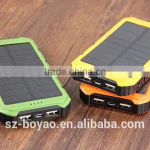 2016 New Model Solar Power Bank , Universal Portable Solar Power Bank With Dual Output thumbnail-5
