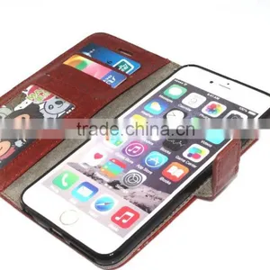 Photo Album Leather Low Price China Mobile Phone Leather Case for Iphone 6 Quality Choice Most Popular thumbnail-6