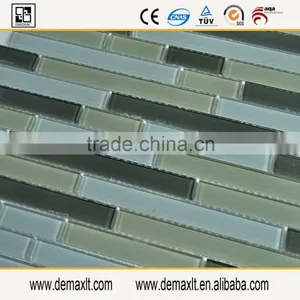Polished Machine Cut Glass Tiles Glass Mosaics Tiles thumbnail-1