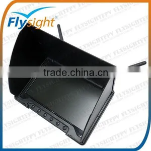 C889 No Blue Screen 5.8GHz 32CH 7 Inch Wireless Quadcopter FPV Monitor With 5.8GHz Receiver &Foldable Sunshade for FPV System thumbnail-6
