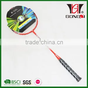 GX-7006 RED High Quality Aluminium&steel Different Parts Badminton Racket/new Design Badminton Racket/badminton Floor Mat thumbnail-1