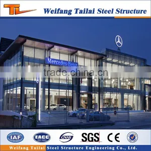 Customized Modern Design Prefabricated Steel Building thumbnail-1