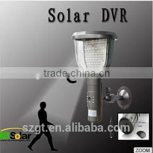 Solar Powered Outdoor Camera Waterproof Grade Solar Lamp 720P Motion Activated Security Light Camera & Video and Audio Record thumbnail-1