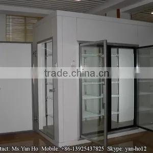 Supermarket Glass Door Cold Storage Room thumbnail-1