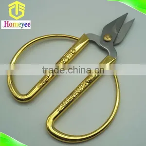 Gold Handle New Design Stainless Steel Nail Scissor thumbnail-2