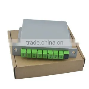 Wholesale Insertion SC Apc 1*8 Fiber Optical Splitter, FTTH 1*8 SC Apc Optic Fiber Splitter thumbnail-2