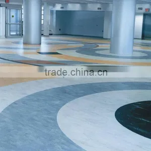 Vinyl Flooring: 2mm to 5mm Plastic Marble Tiles With 0.2mm to 0.7mm Wear Layer,water Proofing and Light Weight. thumbnail-1